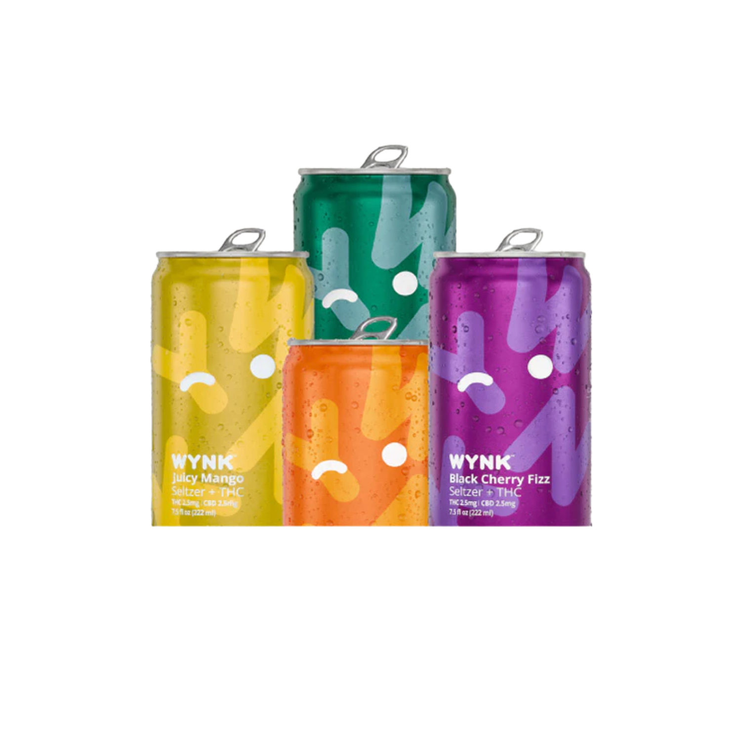 Wynk THC Seltzers 2.5mgTHC + 2.5mg CBD MSRP $4 / Tangerine